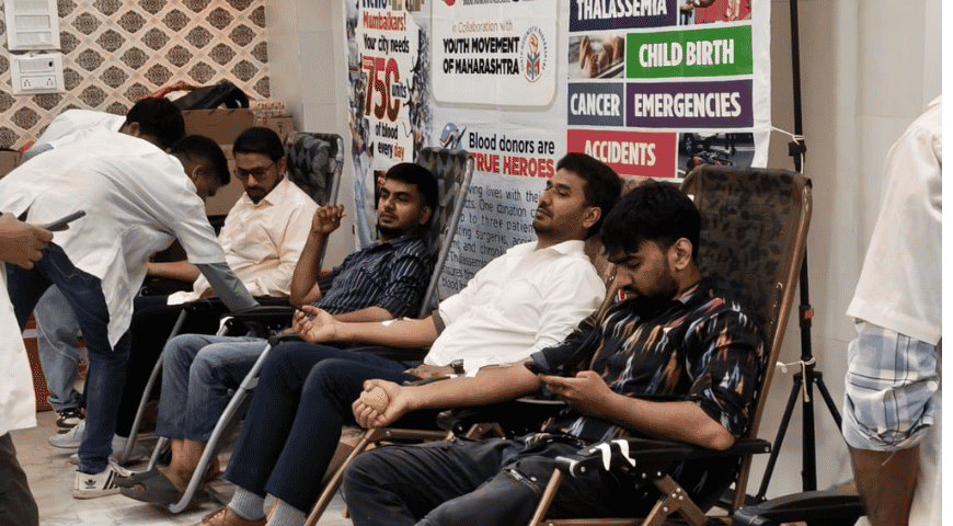 Malwani Rises to the Occasion: 121 Units of Blood Collected Amid Summer Shortage