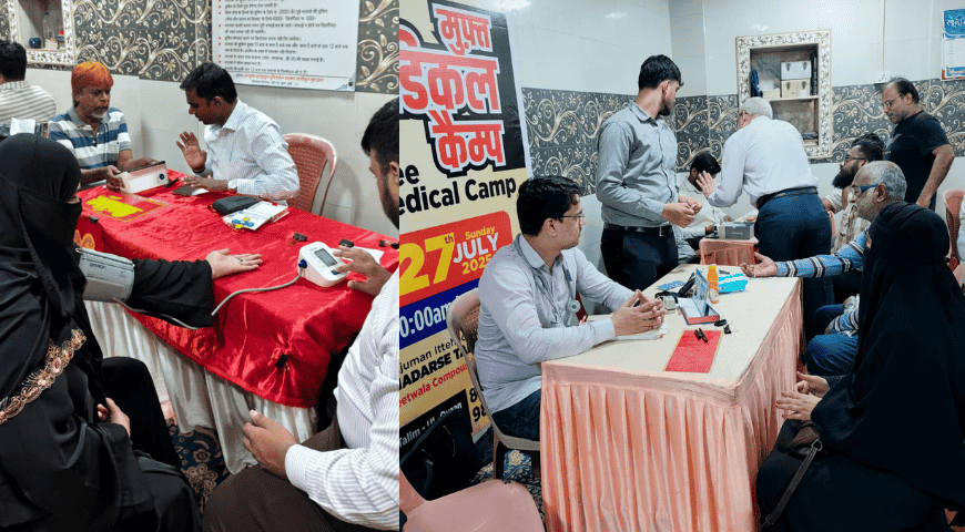 Comprehensive Free Health Camp Benefits 137 Residents in Kurla