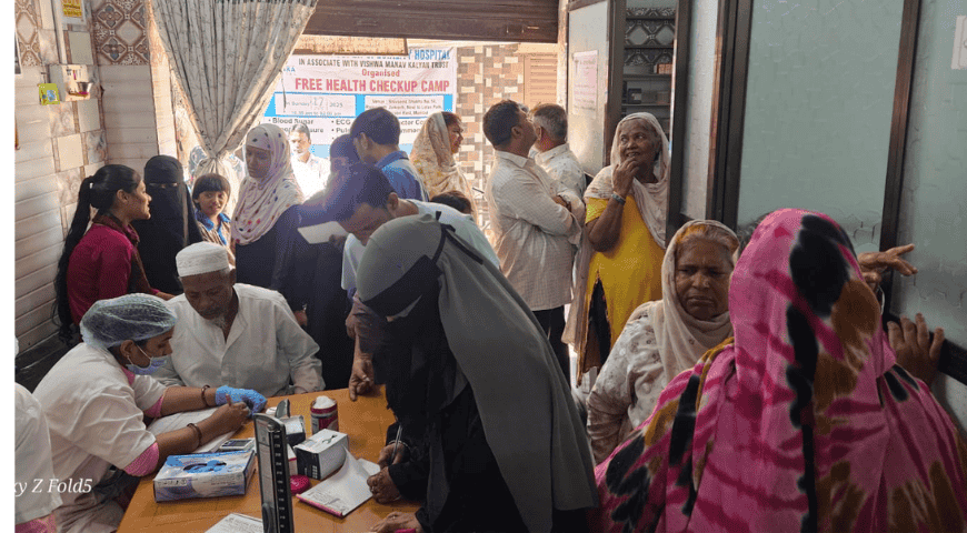 Al Shifa Malwani Organizes Successful Medical Health Camp in Aazmi Nagar